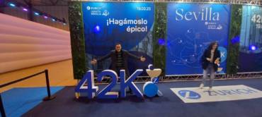 Jorge Raconte son Marathon de Seville